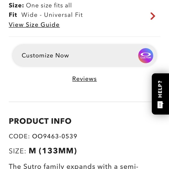 Oakley Sutro red sunglasses with gray lenses - Picture 8 of 9